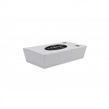 Foodbox gesloten schuin, medium, 100 x 200 x 50 mm